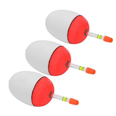 Imagem de Bóia luminosa EVA, 3 peças flutuador de espuma de bastão leve núcleo sólido resistente a arranhões para pesca marítima para pesca noturna(80G)