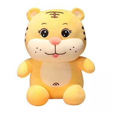 Imagem de suhang Boneca Tigre de Pelúcia Boneca de Pano Boneca Tigre Mascote Presente de Aniversário