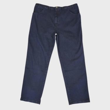 Imagem de Calça Jeans Masculina Meio Elástico Confort Plus Size 58-70