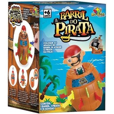Imagem de Jogo Barril do Pirata Pula Pula Pirata Brinquedo Educativo