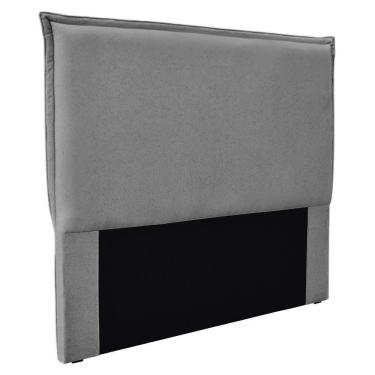 Imagem de Cabeceira Solteiro 0,90M Veneza Linho Cinza Escuro Pallazio