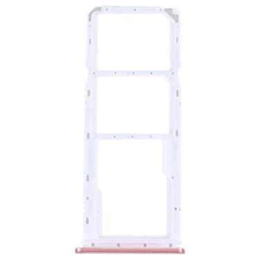 Imagem de Peças de reparo de celulares Para Samsung Galaxy A04 SM-A045F Bandeja de cartão SIM original + bandeja de cartão SIM + bandeja de cartão Micro SD