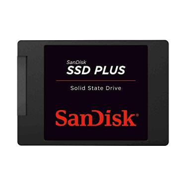 SSD Sandisk Plus, 240GB, SATA, Leitura 530MB/s, Gravação 440MB/s, SDSSDA-240G-G26