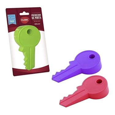Imagem de Aparador Prendedor Silicone para Portas com Formato Chave