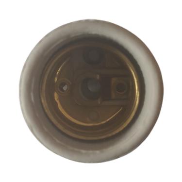 Imagem de Bocal/Receptaculo De Porcelana Tipo Leve Para Lampada E-27 Kit 4Pçs