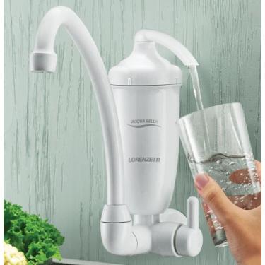 Imagem de Torneira com Filtro Parede Acqua Bella Branco - LORENZETTI , Branco