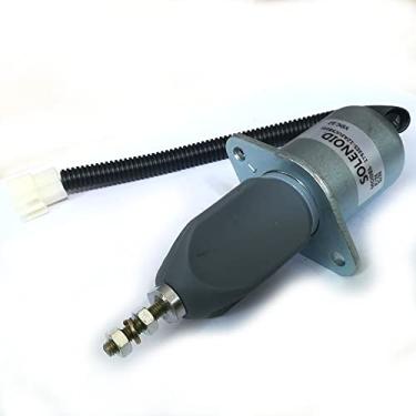 Imagem de Novo solenoide de parada de combustível 1753ES-12A3UC5B1S1 119807-77800 SA-3840-T 12V para miniescavadeira Yanmar B27-2 B22 B50-2