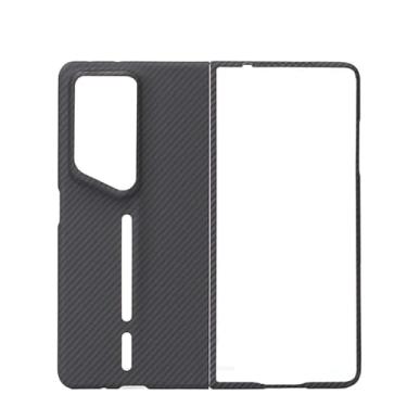 Imagem de waillynice Capa de fibra de carbono real para Honor Magic V2, capa ultrafina de fibra de aramida anti-queda para Honor Magic V2 RSR Capa Magic Vs2 (600DHollow (Big), Magic V2)