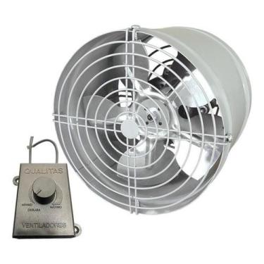 Imagem de Exaustor Axial Industrial 25cm Bivolt EQ250M4 110v/220v Qualitas, Prat