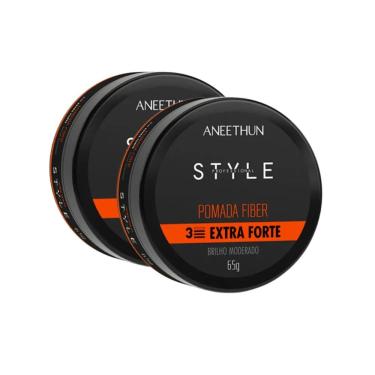 Imagem de Aneethun Style Kit 2 Pomada Fiber Extra Forte 65g