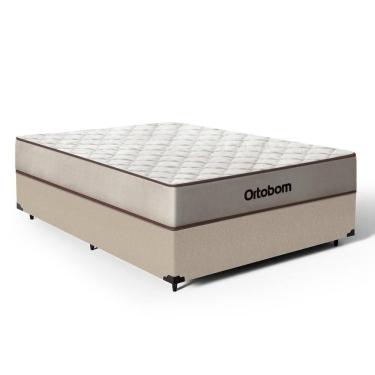 Imagem de Cama Box com Colchão de Espuma D60 Double Face Force Dream - Ortobom Casal 138cm