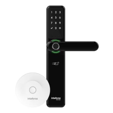 Imagem de Fechadura Inteligente MFR 7000+ com Hub e Maçaneta Intelbras