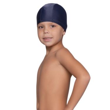 Imagem de Touca Natação Hidroginástica Serra e Mar Confortável Infantil Tamanho:P;Cor:;Gênero:Unissex-Unissex