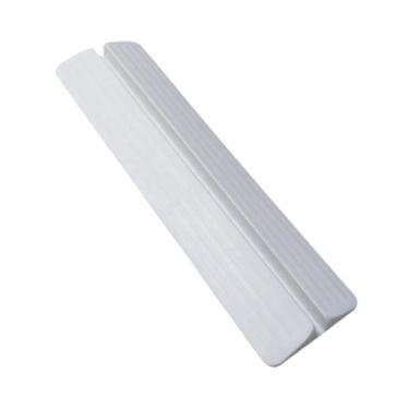 Imagem de Ｂｅｓｇａ Suporte para cerca de portão de cachorro, material PP, acessório para entrada, escada, triângulo estável e resistente, fixador de guarda-corpo, Branco