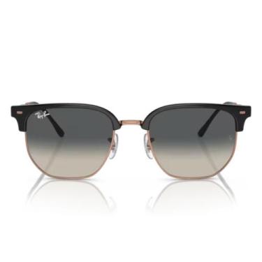 Imagem de Óculos Solar Ray Ban New Clubmaster RB 4416, Ouro rose, Cinza degrade