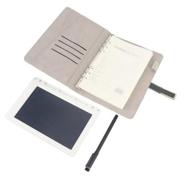 Imagem de Bewinner Conjunto DE Notebooks Digitais DE Caneta Digital DE Redação Inteligente - Reconhecimento DE Texto OCR E Conexão BT5.0 - LELOLO DE ALUMINA E ABS para Trabalhar, Aprendizado, Viagem (Preto)