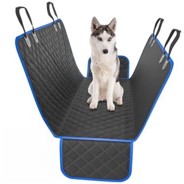 Imagem de Capa Protetora Pet Impermeável para Assento Traseiro de Carro - Antiderrapante para Cachorro