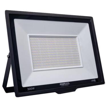 Imagem de Refletor de Led 300W Luz Branca 110/220V 25.000h Fortled