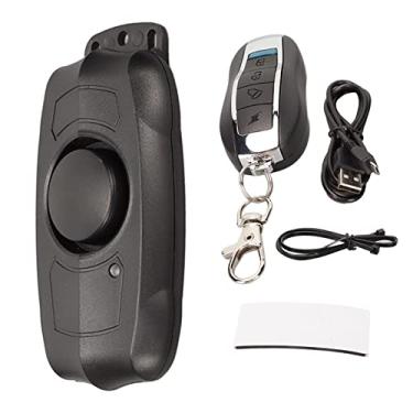 Imagem de Zhjvihx Alarme de Vibração de Bicicleta Evita Roubo IP55 à Prova d'água Sem Fio Alarme de Bicicleta Recarregável Ao Ar Livre