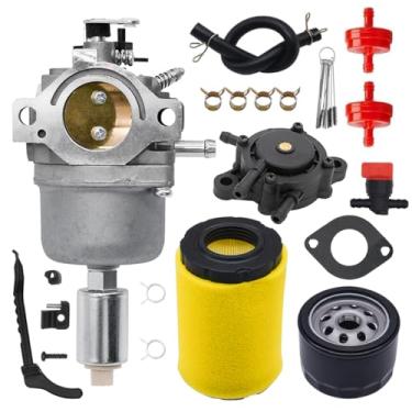 Imagem de Cylinman Carburador adequado para John Deere D105 D110 L107 L108 LA105 LA115 X120 X145 LA125 X120 X145 17,5hp 19,5hp Motor MIA12509 MIA11474