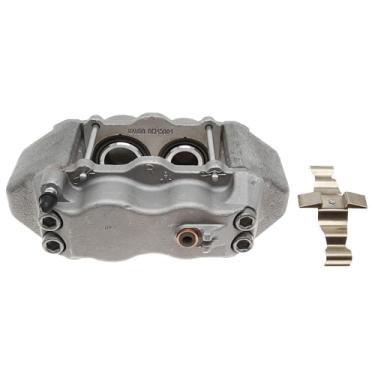 Imagem de ACDelco Conjunto profissional de pinça de freio a disco frontal do lado do passageiro 18FR12485 (pronto para fricção não revestido), remanufaturado