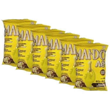 Imagem de Kit 6X: Biscoito de Polvilho Banana com Canela Mandô Aê 40g