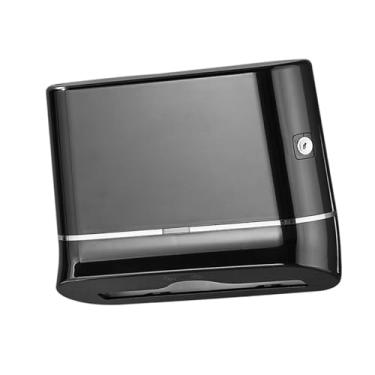 Imagem de AFXGUSD Suporte para Papel Higiênico à Prova de Poeira, Fácil de Instalar, para Cozinha de Fazenda, Hotel, Casa E Escritório, Preto Sem Broca, Tamanho real