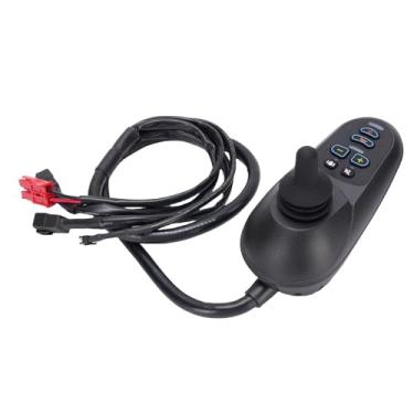 Imagem de Garosa Controlador de Joystick para Cadeira de Rodas Elétrica 50A Hall Rocker EABS Rampa Hold Slope Stop Overspeed Proteção de Caixa de Alumínio para Mobilidade Elétrica Cadeiras de