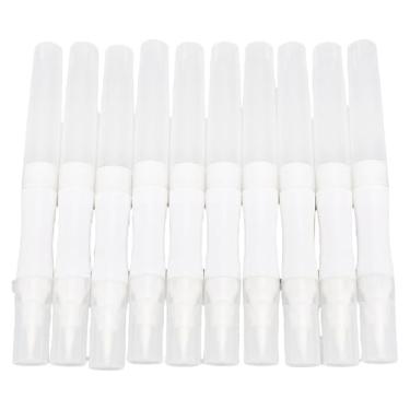 Imagem de Marcadores de tinta de recarga vazios, canetas de tinta acrílica recarregáveis ​​em branco para rabiscar, assinatura, criação de arte, 10 peças, marcadores multifuncionais de