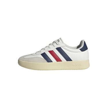 Imagem de adidas Tênis masculino Barreda, Branco/Azul escuro/Better Scarlet, 38