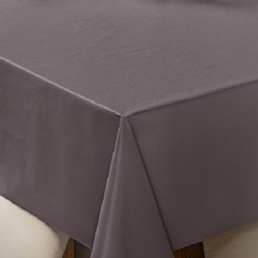 Imagem de Toalha De Mesa 6 Lugares Térmica Impermeável 1,40 M X 2,00 M 100% Policloreto De Vinila - Marrom