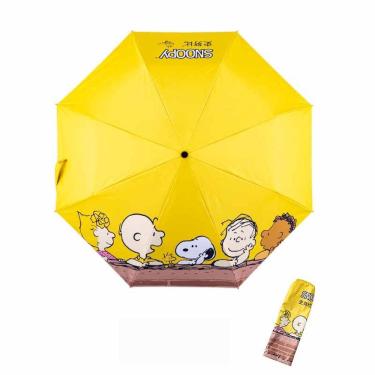 Imagem de Guarda-chuva portátil à prova de vento, dobrável, leve, Snoopy Anime