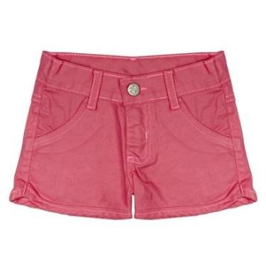 Imagem de Shorts Look Jeans Básico Pink Feminino-Feminino