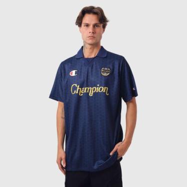 Imagem de Camisa jersey champion life listrada, G
