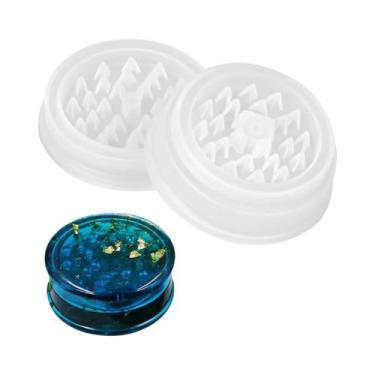 Imagem de Conjunto De Moldes De Silicone Para Resina Artesanal DIY 2 Peças Para 