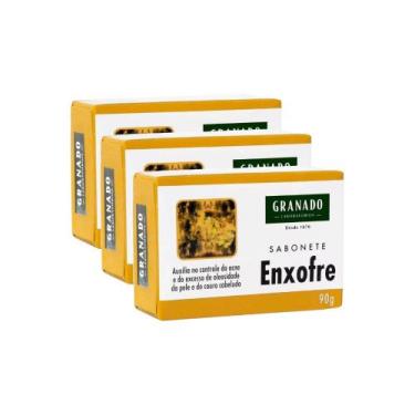 Imagem de Kit Sabonete Granado Enxofre 90g c/3un