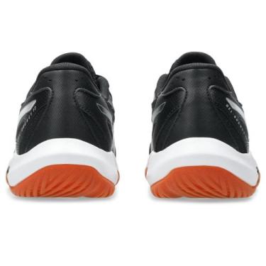 Imagem de Tênis ASICS Gel-Rocket 12 - Feminino - Preto/Branco, 35