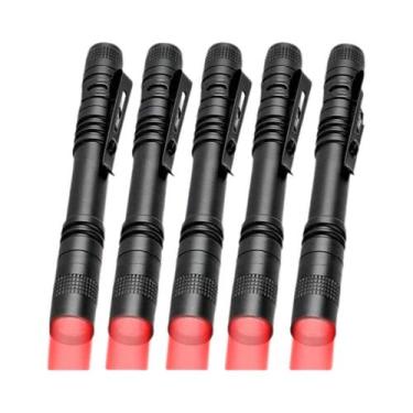 Imagem de Lanterna Mini Portátil LED Vermelha Para Camping E Emergências Ao Ar L