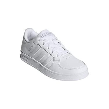 Imagem de adidas Tênis infantil Breaknet, Branco/Branco., 21
