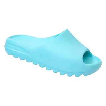 Imagem de Chinelo Slide Retro Model Y Unissex Baixa 100% E.V.A (azul, 37/38)