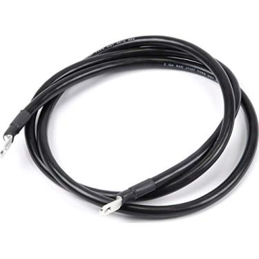 Imagem de WARN 98399 Kit de serviço - Cabo de aterramento de guincho elétrico, preto: calibre 2, comprimento de 183 cm