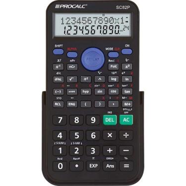 Imagem de Calculadora Cientifica 240Funcoes Sc82p - Procalc