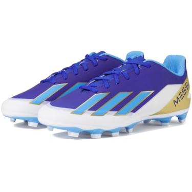 Imagem de adidas Base flexível X Crazyfast Club, Azul lúcido/explosão azul/branco, 12.5 Women/11.5 Men