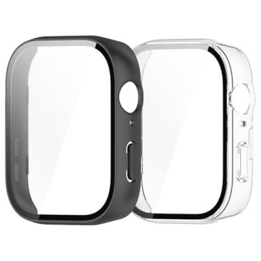 Imagem de Micteney 2 pacotes de capa protetora de tela compatível com Huawei Watch Fit 3, capa pa...