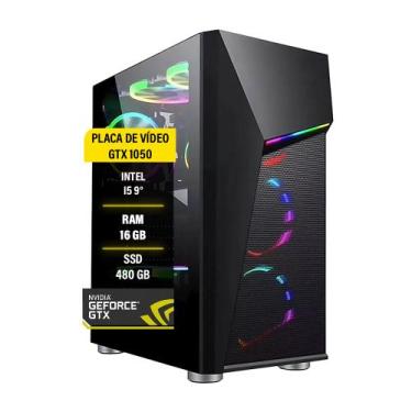 Imagem de Pc Gamer i5 9400 Memória RAM 16GB GTX 1050 Hd 1TB SSD 480GB - AMORIM S