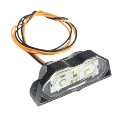 Imagem de Luz De Placa De Led Carreta / Carretinha / Reboque - Prova Dágua 12V /