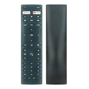 Imagem de AULCMEET Controle remoto RM-C3329 novo controle remoto de voz de substituição adequado para Konka JVC Smart TV 32H31A 40H33A 43U55A 50Q75A 50U55A 55Q75A 55U55A 65Q75A 65U55A 75Q75A 75U55A RM-C3329