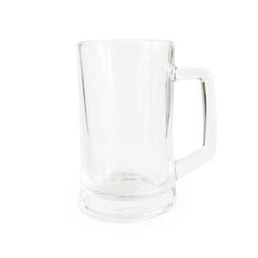 Imagem de Caneca de Vidro Grosso Para Chopp Cerveja Suco Modelo Apolo 360ML Resi