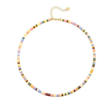 Imagem de SOFYBJA Colar de contas de olho de tigre verde com contas de malaquita colar gargantilha colar de pingente de zircão estrela dourada colar feminino com pingente de pedra preciosa de cura de chacras