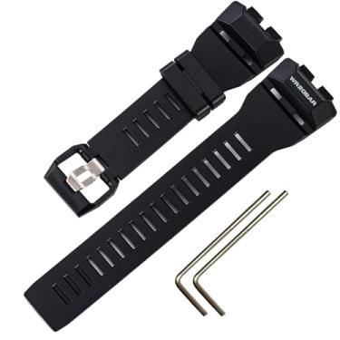 Imagem de Pulseira de substituição de silicone macio para Casio GBD-100 masculina acessórios de relógio (preto)